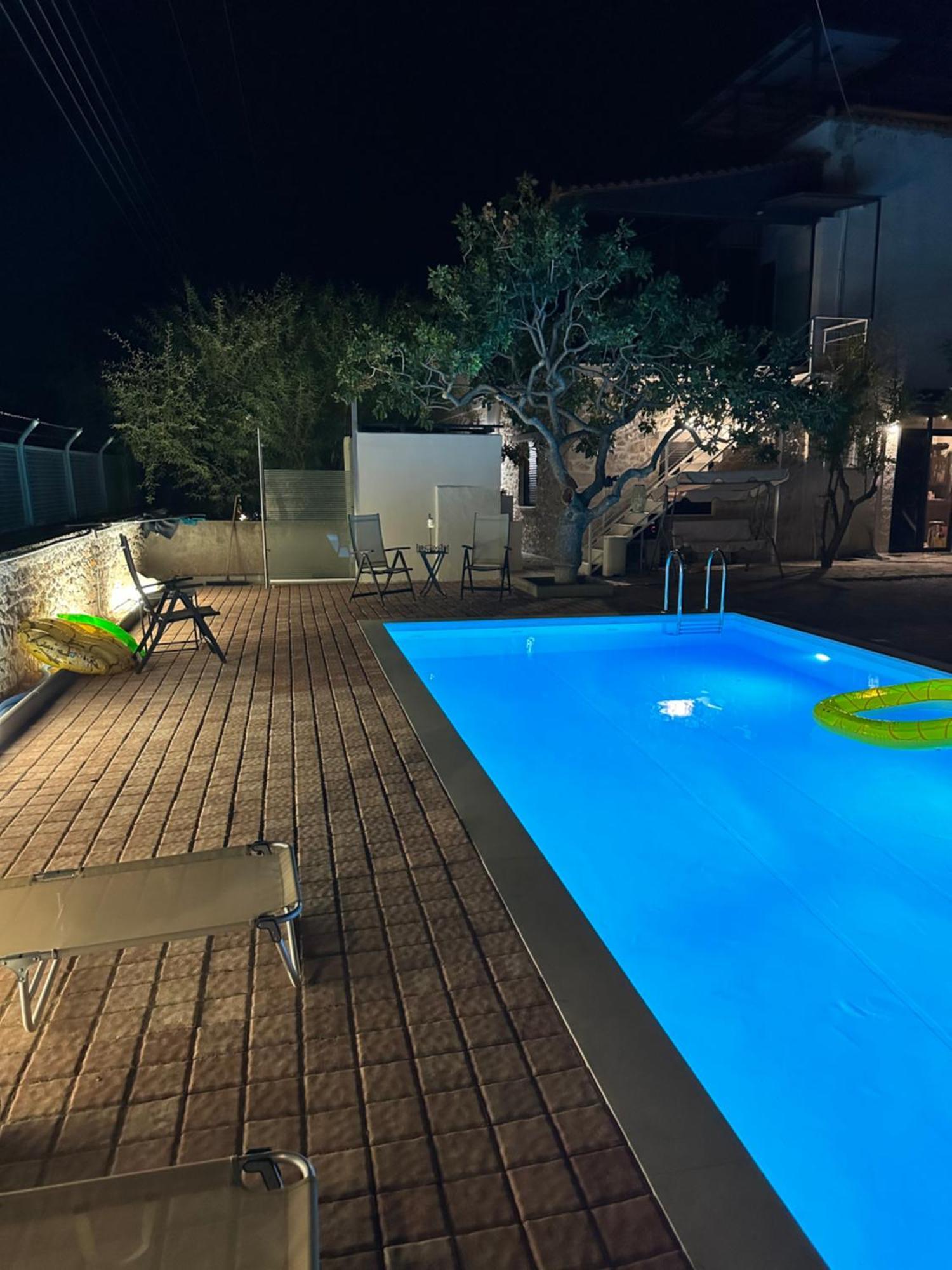 דירות Khloi Solmar Aegina With Private Pool - Jacuzzi מראה חיצוני תמונה