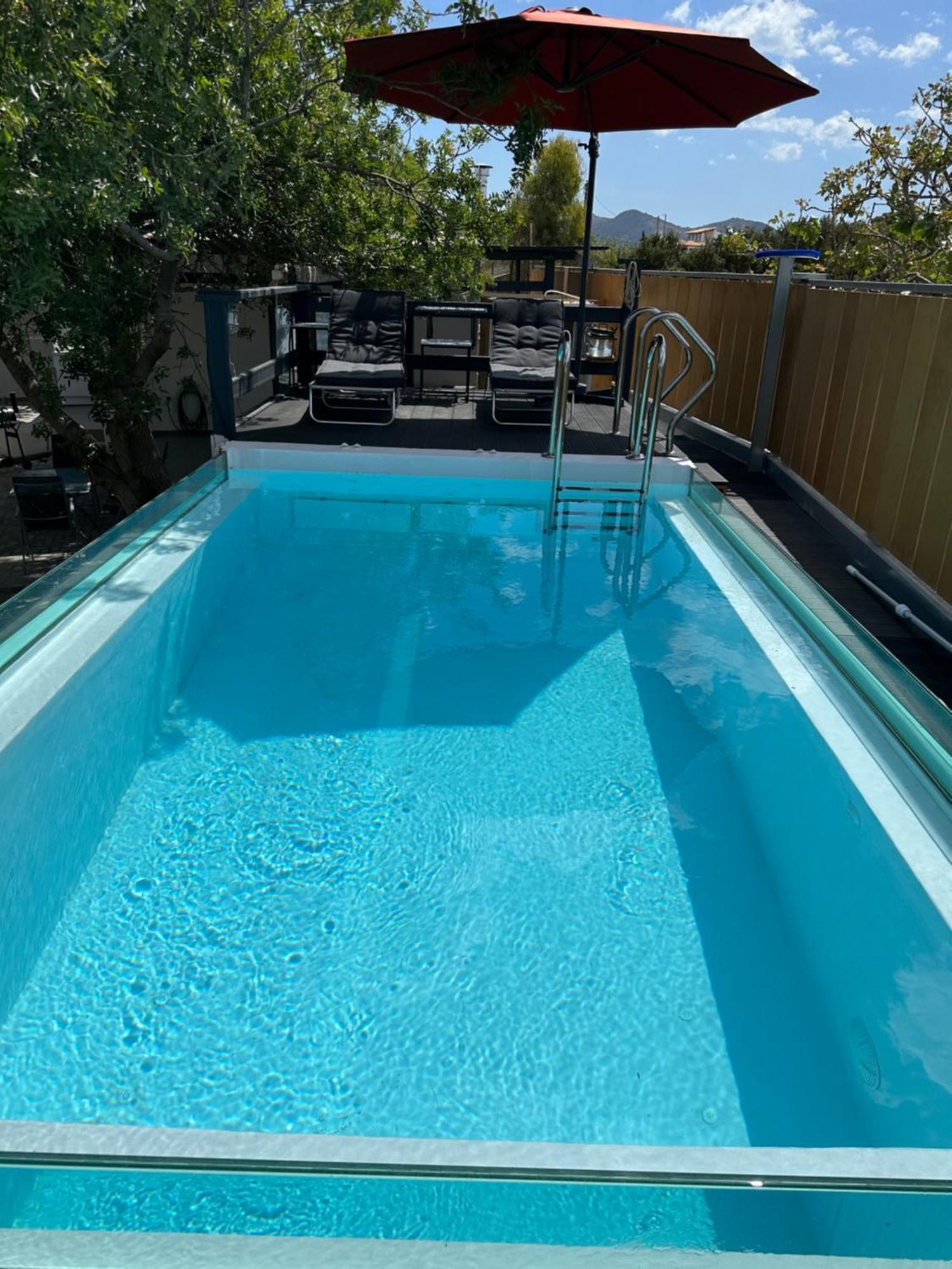 דירות Khloi Solmar Aegina With Private Pool - Jacuzzi מראה חיצוני תמונה
